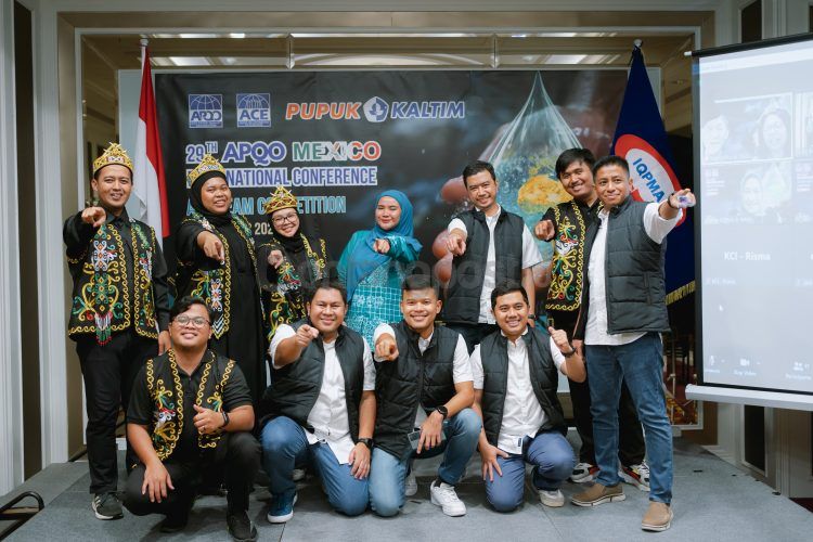 Tim inovasi PT Pupuk Kalimantan Timur (Pupuk Kaltim), kembali meraih prestasi terbaik dalam ajang Asia Pacific Quality Organization (APQO) ke-29.
