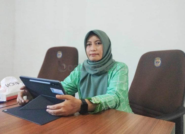 Kepala UPTD PPA Kota Bontang Sukmawati (Jelita/bontangpost.id)