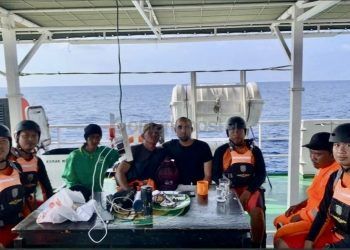 Kisah Tiga Nelayan Loktuan yang Hilang Selama Enam Hari; Bertahan Hidup di Lautan, Ditemukan di Perairan Gorontalo