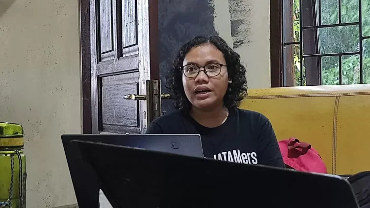 Dinamisator Jaringan Advokasi Tambang (JATAM) Kaltim Mareta Sari