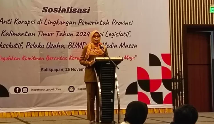 Sekretaris Provinsi Sri Wahyuni. (Foto: Rikip)