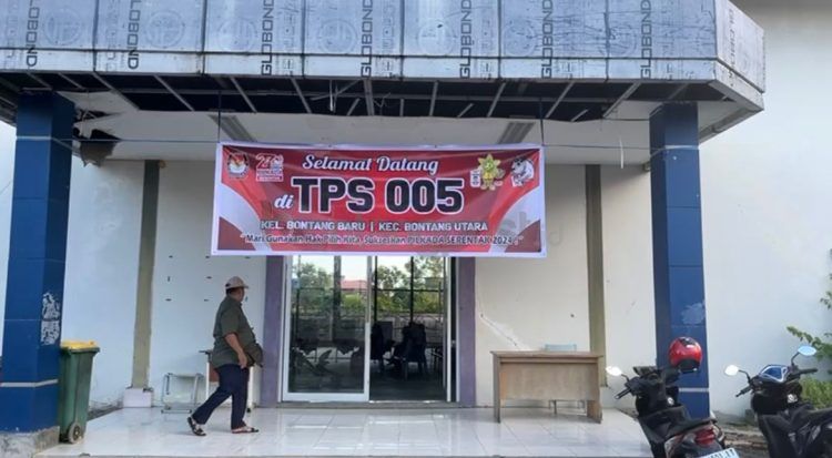 Tiga calon wali kota Bontang mencoblos di TPS 005 Bontang Baru
