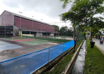 Renovasi Lapangan Tenis Rp1 Miliar; Fasilitas Musala dan Lapak UMKM Diganti Lampu, Jaring, dan Penataan Parkiran