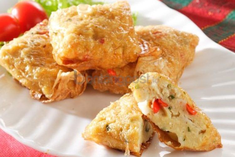 Tahu goreng ayam udang. (Dok. Sajian Sedap)