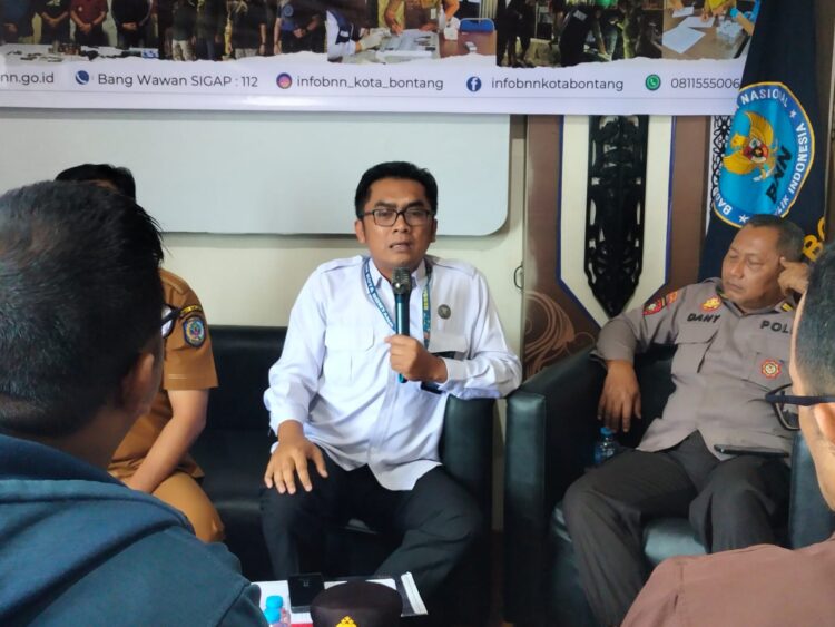 Kepala BNNK Bontang Lulyana Ramdhani (Jelita/bontangpost.id)