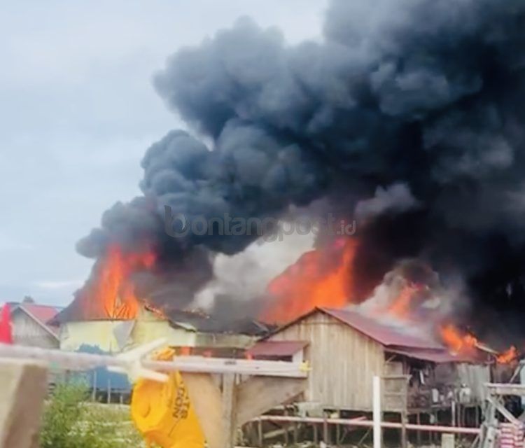 Kebakaran di Gang Tipalayo, Berbas Pantai