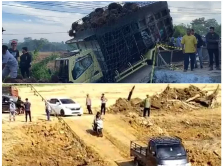 Dua kasus longsor yang terjadi tidak jauh dari longsor terakhir pada minggu malam 22 Desember 2024. (FOTO: IST)