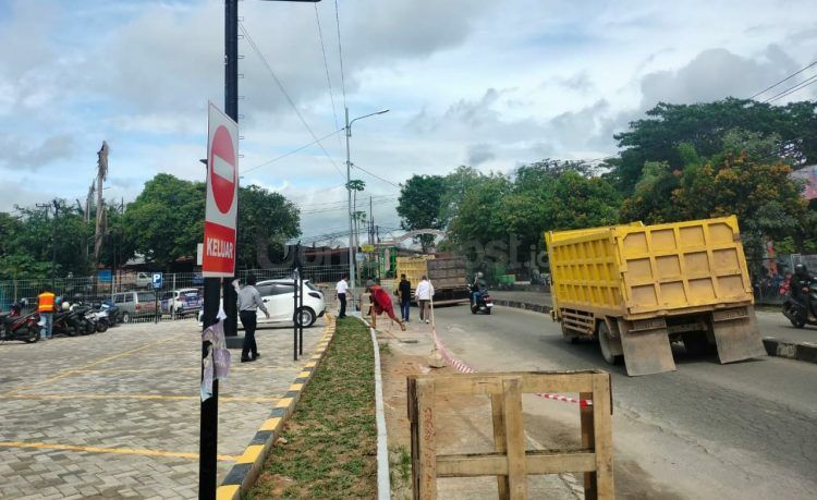 Selain kelengkapan izin Andalalin, Dishub Bontang juga meminta Manajemen Mie Gacoan agar mengatur kendaraan pengunjung sehingga tidak menganggu arus lalu lintas (Jelita/bontangpost.id)