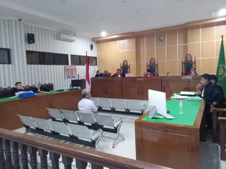 Kasus dugaan mafia tanah pengadaan lahan bandara perintis Bontang Lestari kembali digelar di meja hijau. (ADIEL KUNDHARA/KP)