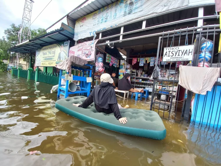 Banjir melanda Samarinda, Kamis (30/1/2025). (IST)