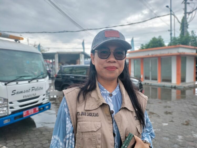 Plt Kepala DKUMPP Bontang Alfrita Junain Sande (Jelita/bontangpost.id)