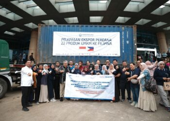 Dilepas Wamen UMKM, Produk Mitra Binaan Pupuk Kaltim Ekspor Perdana ke Filipina