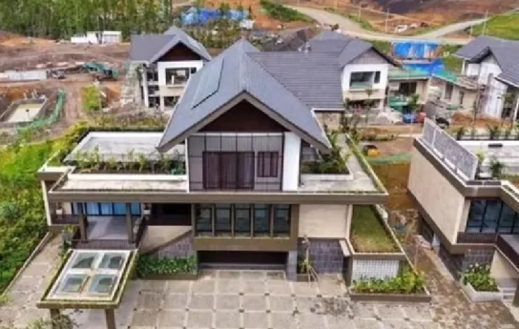 Rumah mewah menteri yang dibangun di IKN atas inisiasi Jokowi.