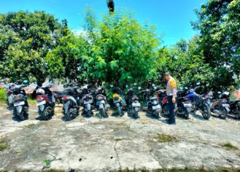 Balap Liar di Bontang Didominasi Anak di Bawah Umur, Belasan Motor Disita Polisi Sejak Awal Ramadan