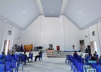 Jendela Dibobol, Gereja di Bontang Kehilangan Alat Musik