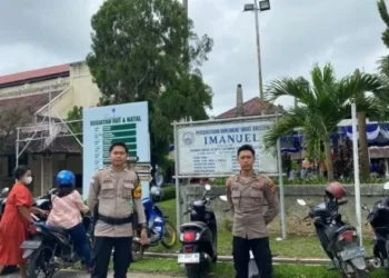 109 Personel Polres Bontang Amankan Perayaan Paskah