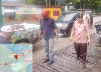 Disidak Wawali AH, Trotoar Bontang Kuala Diperbaiki