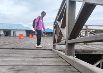 Mur dan Baut Pelataran Bontang Kuala Banyak Hilang