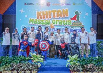 Gelar Khitan Massal Gratis, Pupuk Kaltim Komitmen Dukung Kesehatan Anak di Kota Bontang