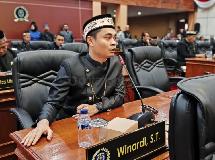 Wakil Ketua Komisi B DPRD Kota Bontang, Winardi.