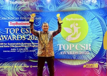 PT KNI Kembali Terima Penghargaan TOP CSR Awards 2025