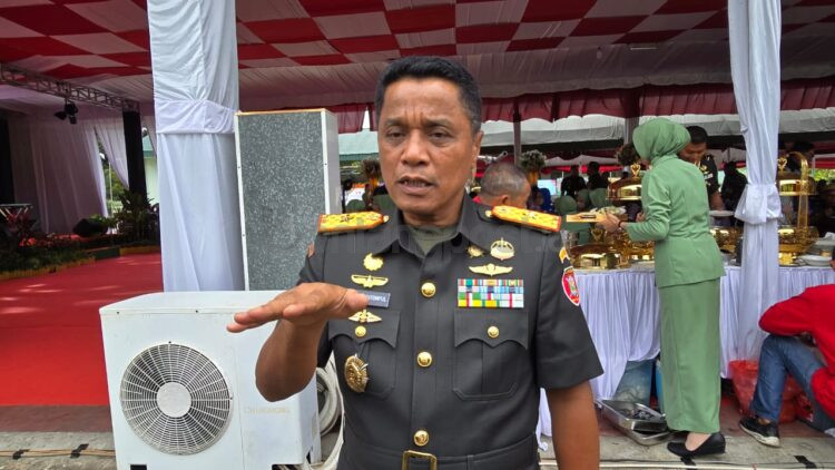 Danrem 091/Aji Surya Natakesuma Brigjen Anggara Sitompul.