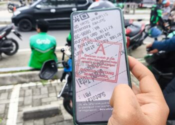 Gegara Stempel, Puluhan Kurir Grab Datangi Mie Gacoan Bontang