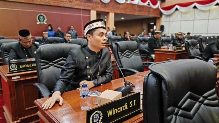 Wakil Ketua Komisi B DPRD Bontang, Winardi.