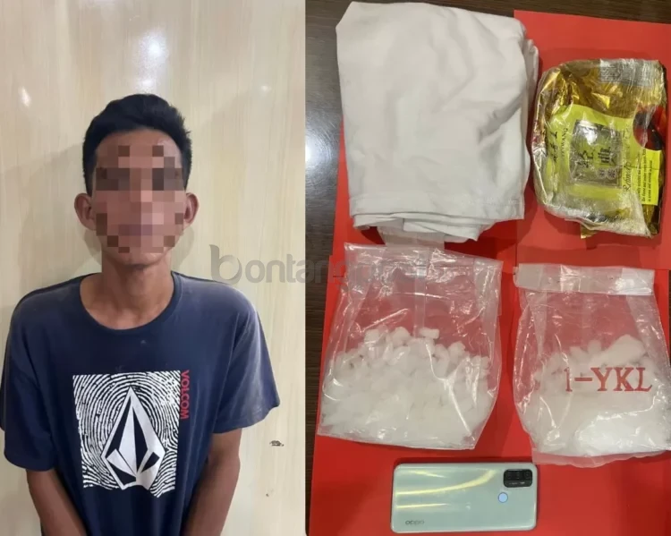 J (27) yang merupakan pelaku pencurian kendaraan bermotor (Curanmor). J diketahui merupakan warga Kota Bontang, Kalimantan Timur tepatnya di Kelurahan Tanjung Laut.