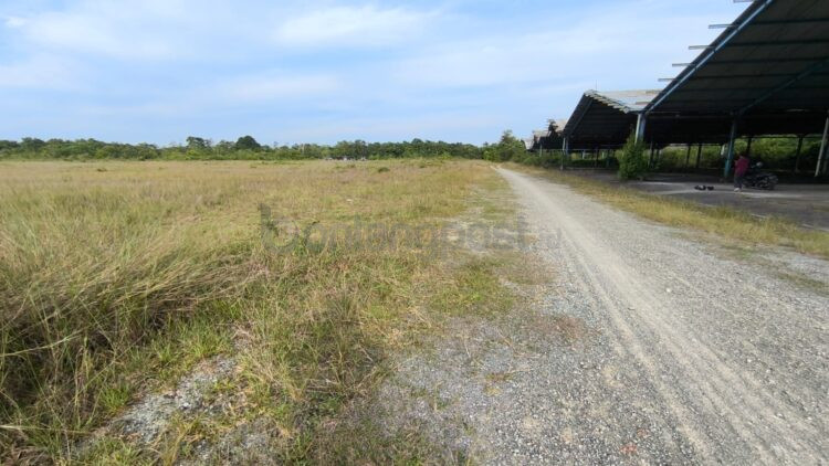 Lapangan aeromodeling di Bontang Lestari, (Nasrullah/Bontang Post)