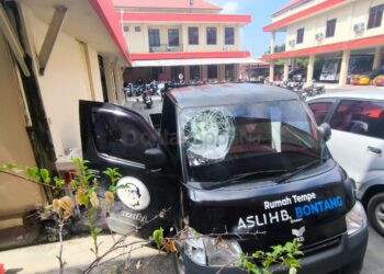 Diduga Berkendara Ugal-ugalan, Sopir Pikap Ditangkap di Pasar Tamrin Bontang