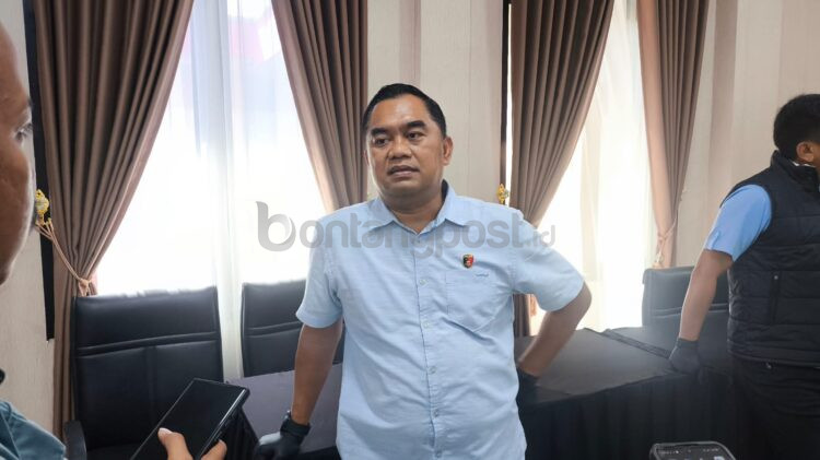 Kasat Reskrim Polres Bontang AKP Hari Supranoto. (Dwi Kurniawan Nugroho/ Bontang Post)