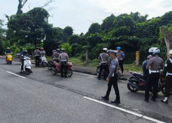 Enam Hari Operasi Patuh Mahakam di Bontang, 224 Pengendara Terjaring Razia