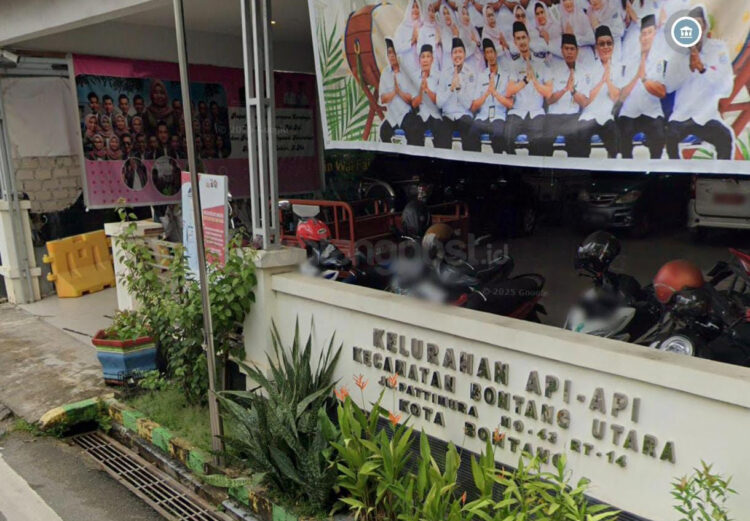 Kantor Sekretariat Koperasi Merah Putih eks Kelurahan Api Api di Jalan Pattimura.