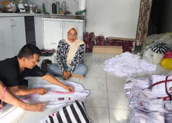 Pengerjaan Seragam Gratis Pelajar Bontang Capai 60 Persen, Siap Dibagikan 17 Agustus