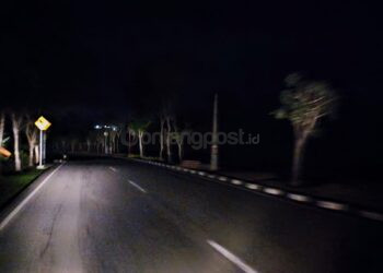 Warga Keluhkan Jalan Soekarno-Hatta Bontang Lestari Minim Penerangan