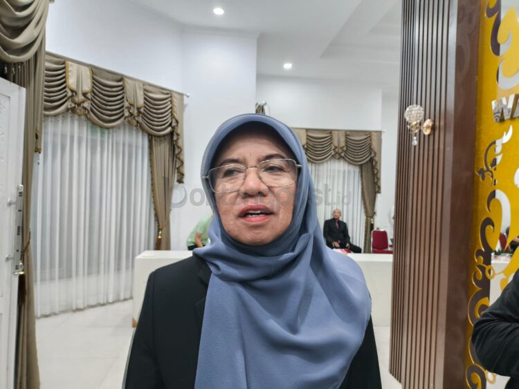 Sekretaris Kota Bontang Aji Erlynawati (Nugrah/Bontang Post)