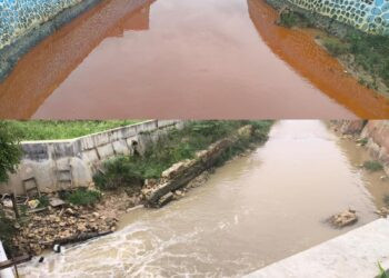 DLH Bontang Telusuri Penyebab Air Sungai Dahlia Berubah Warna