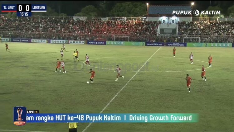 Final Pupuk Kaltim Cup 2025 disambut antusias ribuan penonton di Stadion Mulawarman, bangkitkan kerinduan akan hadirnya klub profesional Bontang.