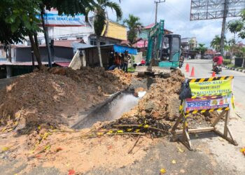 PDAM Jamin Kebocoran Pipanisasi Air Lubang Tambang Tak Ganggu Distribusi ke Warga
