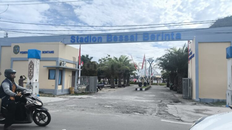 Rencana Penyelenggaraan HUT Ke-26 Bontang akan diadakan di Stadion Bessai Berinta. (Dwi Kurniawan Nugroho  /  Bontang Post)