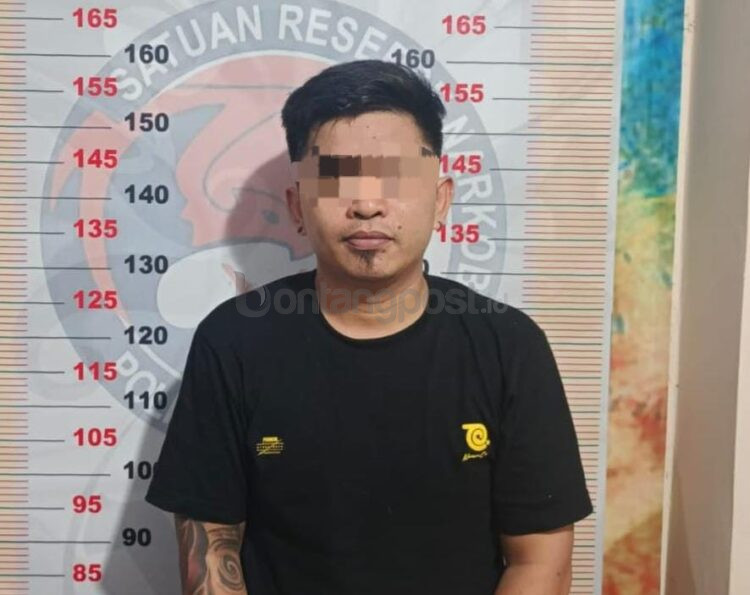 Pengedar sabu di Loktuan kini ditahan di Mapolres Bontang