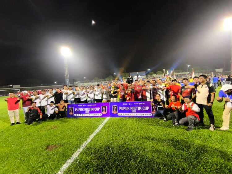 Pupuk Kaltim Cup yang diikuti 15 kelurahan resmi digelar (Dwi Kurniawan Nugroho/Bontang Post)