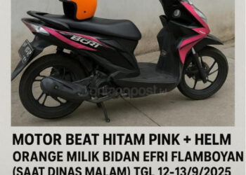 Motor Pegawai RSUD Taman Husada Bontang Hilang saat Dinas Malam