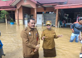 Banjir di Bontang Permai Diduga Dipicu Proyek Turap Sungai yang Belum Rampung
