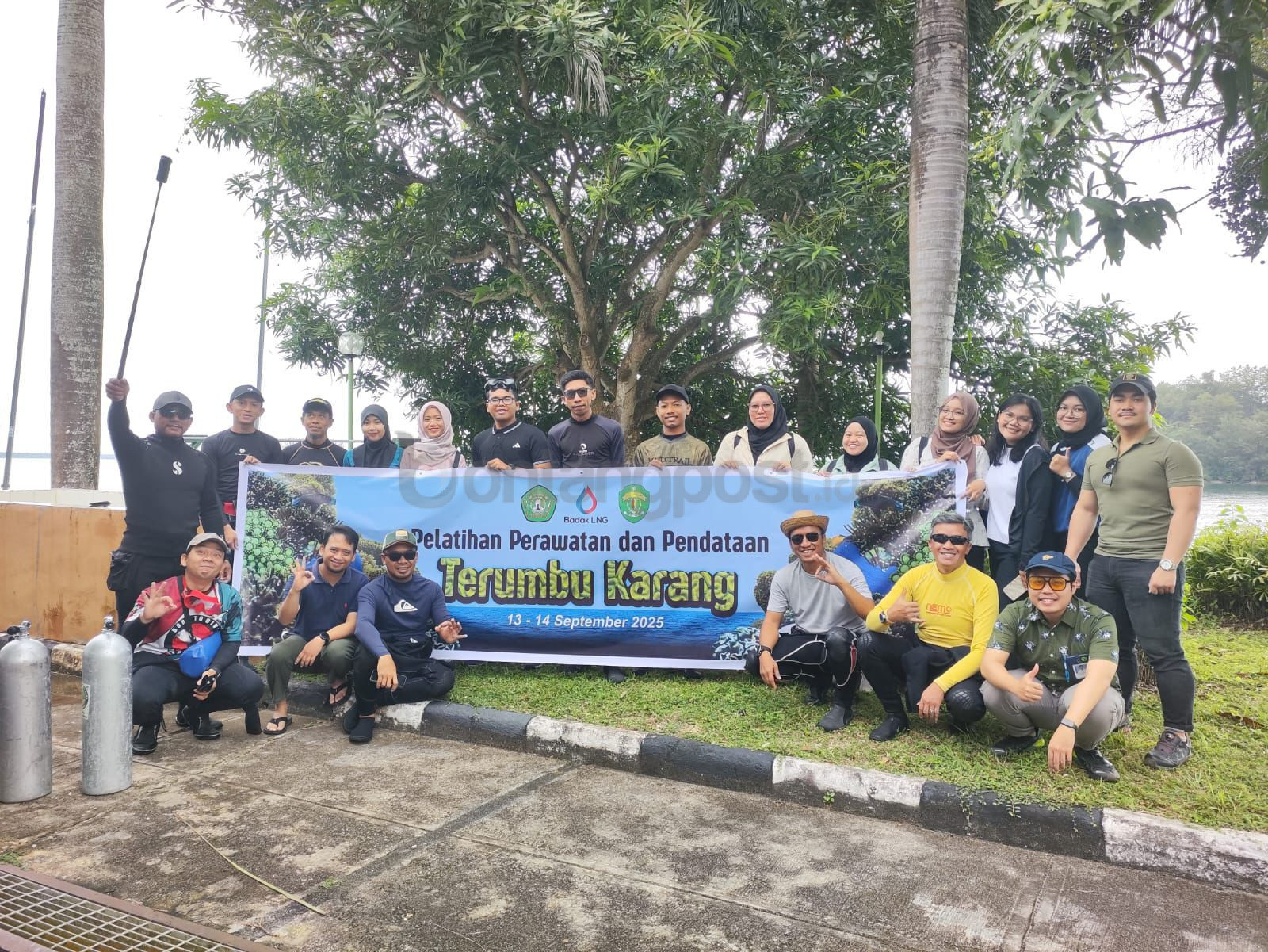 Dukung Konservasi Laut, Badak LNG Gelar Pelatihan dan Pendataan Terumbu Karang