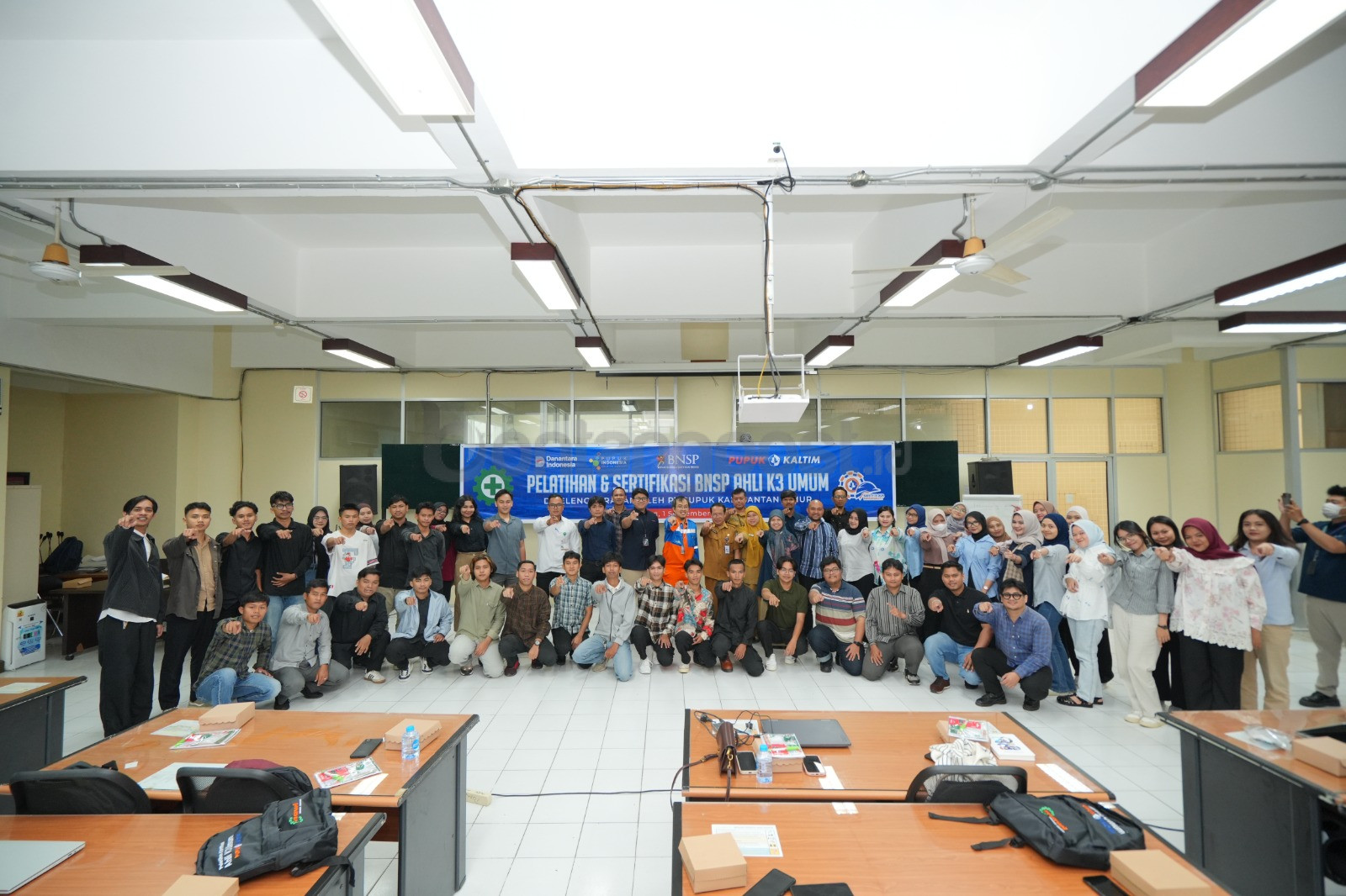 Pupuk Kaltim Kembali Gelar Sertifikasi K3 Umum Gratis bagi 50 Warga Bontang