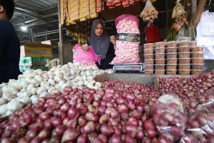 Pada Agustus, bawang merah jadi salah satu komoditas penyumbang inflasi tahunan.