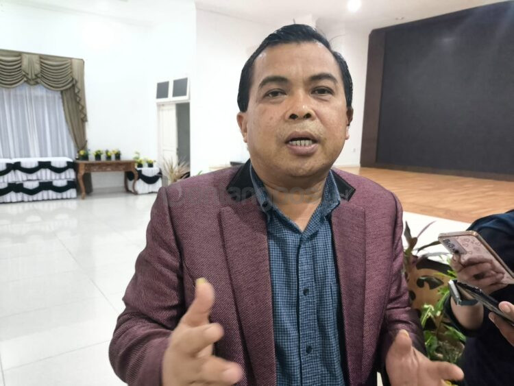 Wawali Bontang Agus Haris (Nugrah/Bontang Post)