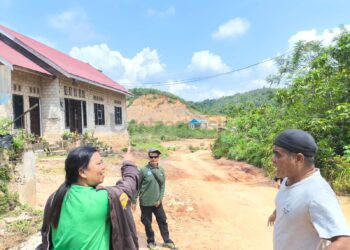 Warga Kanaan Bontang Cekcok dengan Pengelola Tambang Galian C, Keluhkan Jalan Rusak dan Rumah Retak